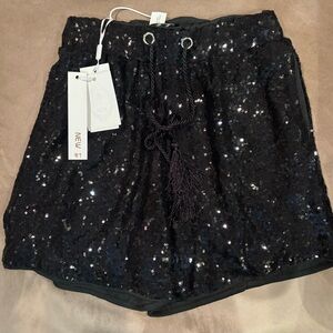 Sequin shorts NWT